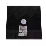 Casa Gradina, Set 4 bucati folie din teflon pentru aragaz sau plita, reutilizabile, 27 x 27 cm, negru. Ruhy 19176 -1, dioda.ro