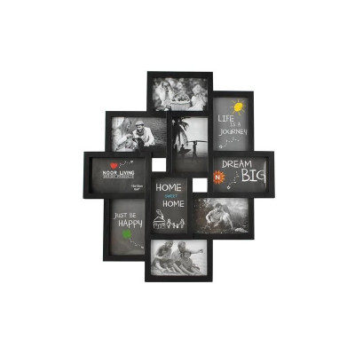 Rama foto pentru 10 fotografii - neagra