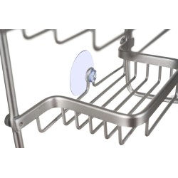 Raft de duș suspendat - argintiu