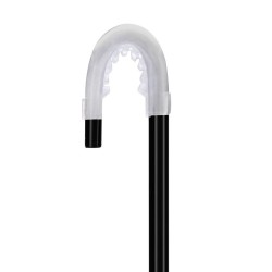 Raft de duș montat pe perete - negru