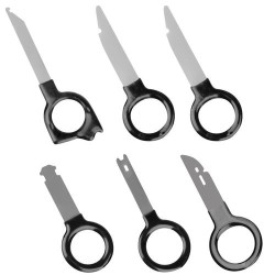 Extractoare casetofon si tapițerie auto - set 40 buc.