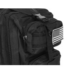 camping, Rucsac Tactical Compact, Negru, 26L - Ghiozdan Scoala rezistent la rupere si abraziune -1, dioda.ro
