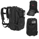 camping, Rucsac Tactical Compact, Negru, 26L - Ghiozdan Scoala rezistent la rupere si abraziune -1, dioda.ro