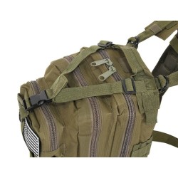 Rucsac Barbati / unisex militar mic, verde - Ghiozdan rezistent la rupere si abraziune