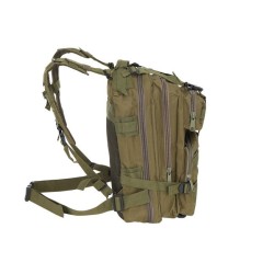 Rucsac Barbati / unisex militar mic, verde - Ghiozdan rezistent la rupere si abraziune