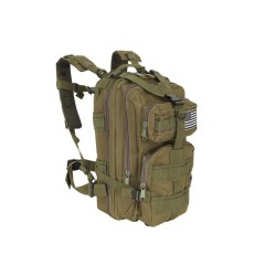 Rucsac Barbati / unisex militar mic, verde - Ghiozdan rezistent la rupere si abraziune