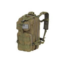 Rucsac Barbati / unisex militar mic, verde - Ghiozdan rezistent la rupere si abraziune