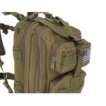 Rucsac Barbati / unisex militar mic, verde - Ghiozdan rezistent la rupere si abraziune camping, Rucsac Barbati / unisex militar mic, verde - Ghiozdan rezistent la rupere si abraziune -1, dioda.ro