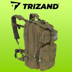 Rucsac Barbati / unisex militar mic, verde - Ghiozdan rezistent la rupere si abraziune