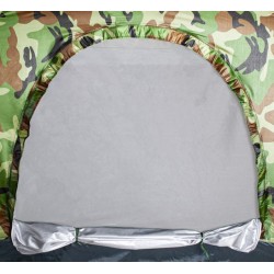 Cort turistic pentru 4 persoane camuflaj