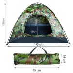 camping, Cort turistic pentru 4 persoane camuflaj -1, dioda.ro