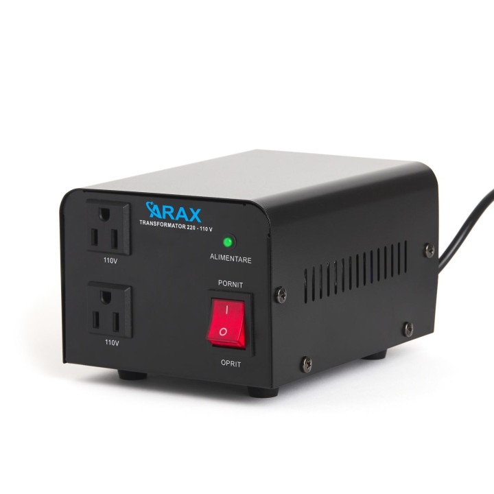 Transformator 220 - 110V AC Putere:500VA pentru aparatele electrice din state