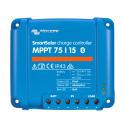 Incarcator solar 12V 24V 15A Victron Energy SmartSolar MPPT 75/15