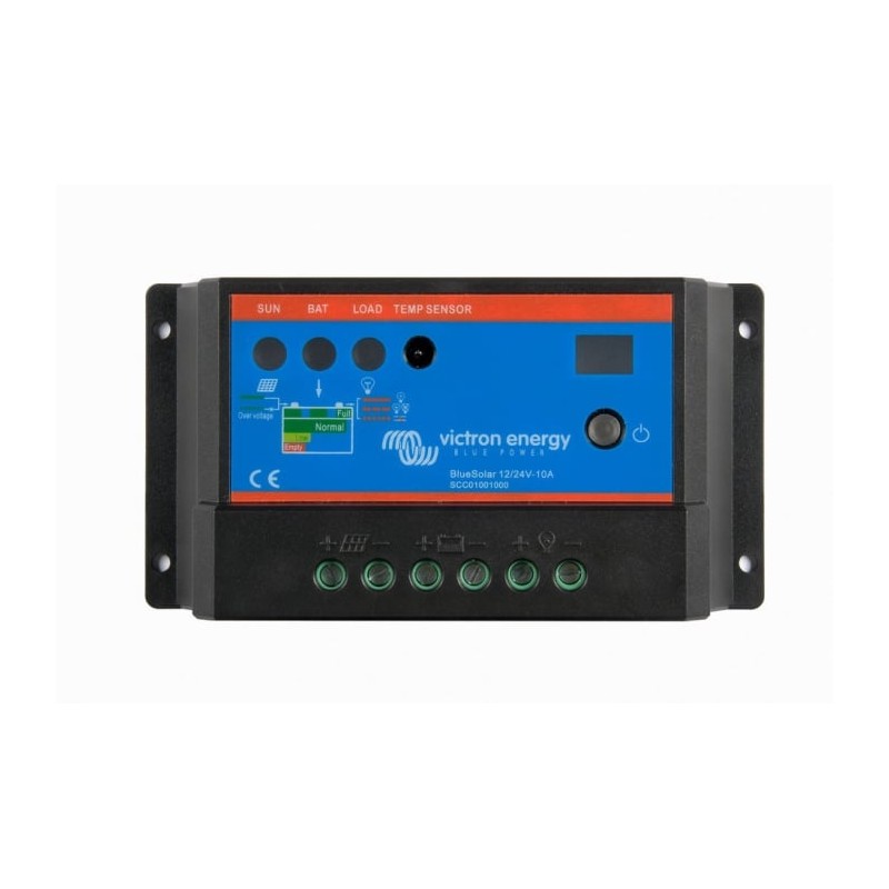 Incarcator solar 12V 24V 10A Victron Energy BlueSolar PWM-Light 12/24V-10A