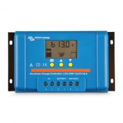 Incarcator solar LCD&USB 12V/24V 20A Victron Energy BlueSolar PWM-LCD&USB 12/24V-20A