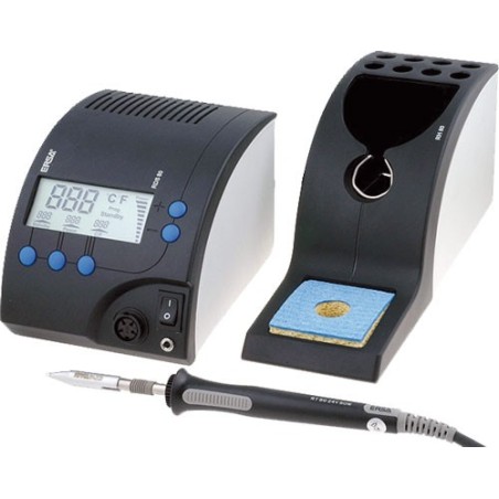 Staţie de lipit digitală 105W 150÷450°C stativ Ştecher: EU ERSA-RDS80