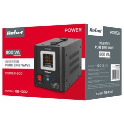 UPS CENTRALE SINUS PUR 800VA 500W 12V REBEL