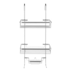 Raft de duș suspendat - argintiu