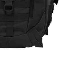 Rucsac negru Trizand 20534 militar/turistic