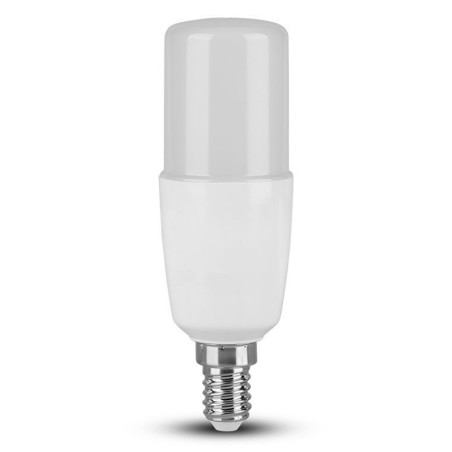 Bec LED - 9W E14 T37 Plastic Alb cald