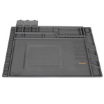 Pad silicon pentru banc de lucru repartii telefoane, chei, electronica, termorezistent, 30x40cm Covoraș de serviciu - organizator 30x40cm Bigstren 22727