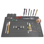 Pad silicon pentru banc de lucru repartii telefoane, chei, electronica, termorezistent, 30x40cm Covoraș de serviciu - organizator 30x40cm Bigstren 22727