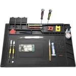 Pad silicon pentru banc de lucru repartii telefoane, chei, electronica, termorezistent, 30x40cm Covoraș de serviciu - organizator 30x40cm Bigstren 22727