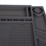 Pad silicon pentru banc de lucru repartii telefoane, chei, electronica, termorezistent, 30x40cm Covoraș de serviciu - organizator 30x40cm Bigstren 22727