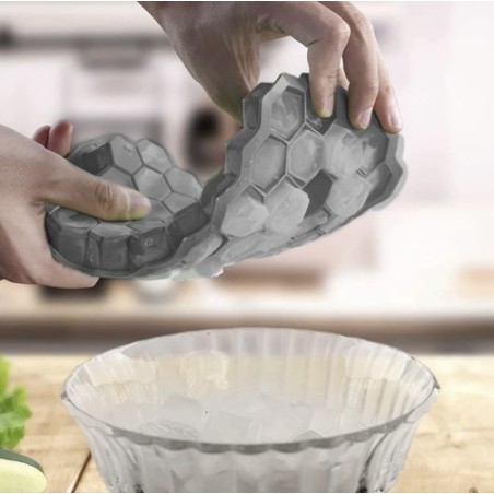 Tavita din silicon pentru cuburi de gheață