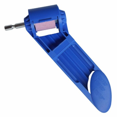 Ascuțitor de burghiu compact, portabil - adaptor pentru bormasina