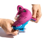 Jucărie de pluș reversibilă - unicorn (violet-albastru)