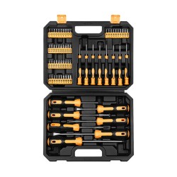 Set scule de mână Deko Tools DKMT65, 65 buc