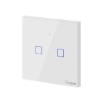 Comutator inteligent WiFi Sonoff T0 EU TX (2 canale)