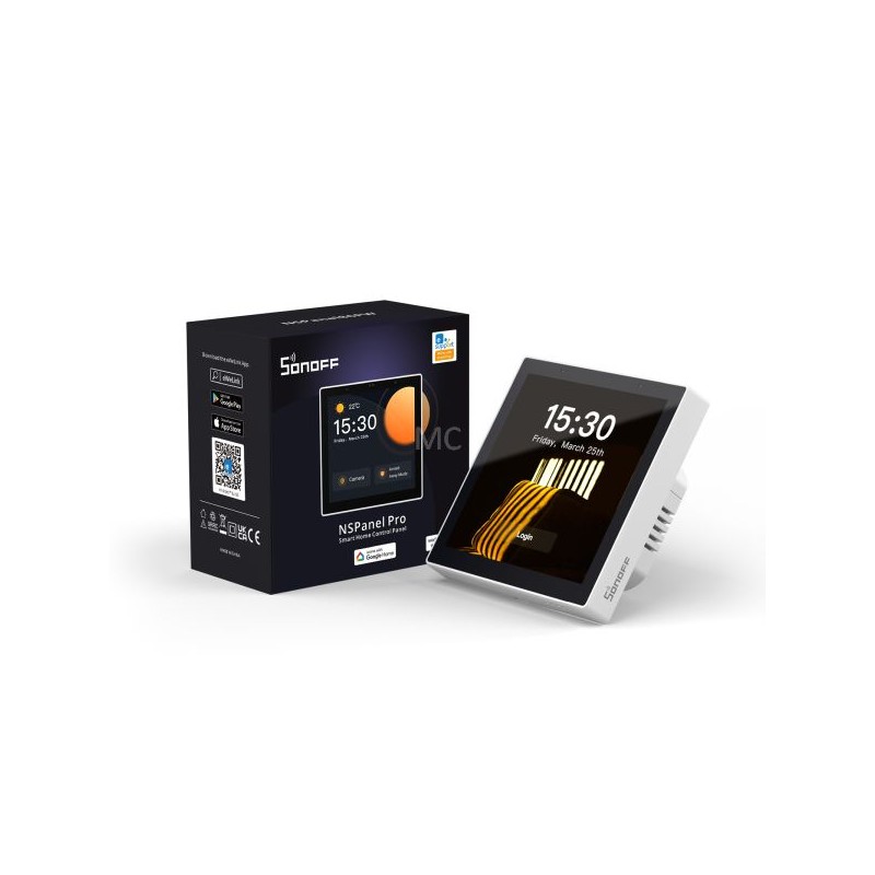 SONOFF NSPanel Pro (cu hub Bluetooth Zigbee și eWeLink-Remote, termostat) alb