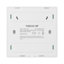 SONOFF T2EU1C RF (tip 86) 433MHz – Intrerupator fără fir simplu