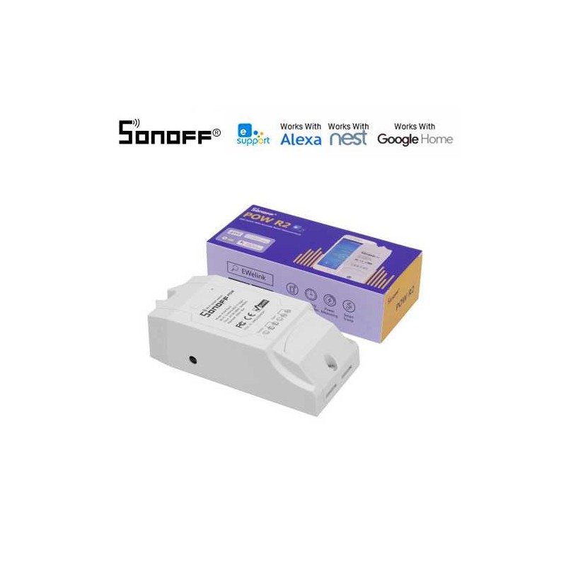 SONOFF POW R2 – SWITCH SMART WIFI CU MONITORIZARE CONSUM, 1 CANAL