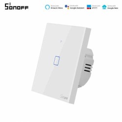 SONOFF T0EU1C-TX – ÎNTRERUPĂTOR TOUCH SIMPLU CU CONTROL WIFI
