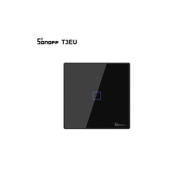SONOFF T3EU1C-TX – ÎNTRERUPĂTOR TOUCH SIMPLU CU CONTROL WIFI SI RF