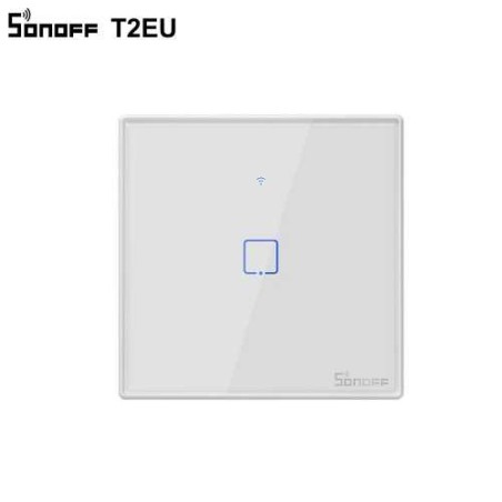 SONOFF T2EU1C-TX – ÎNTRERUPĂTOR TOUCH SIMPLU CU CONTROL WIFI SI RF