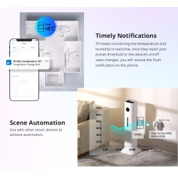 Sonoff TH ELITE – Switch Smart de monitorizare temperatura si umiditate 20A