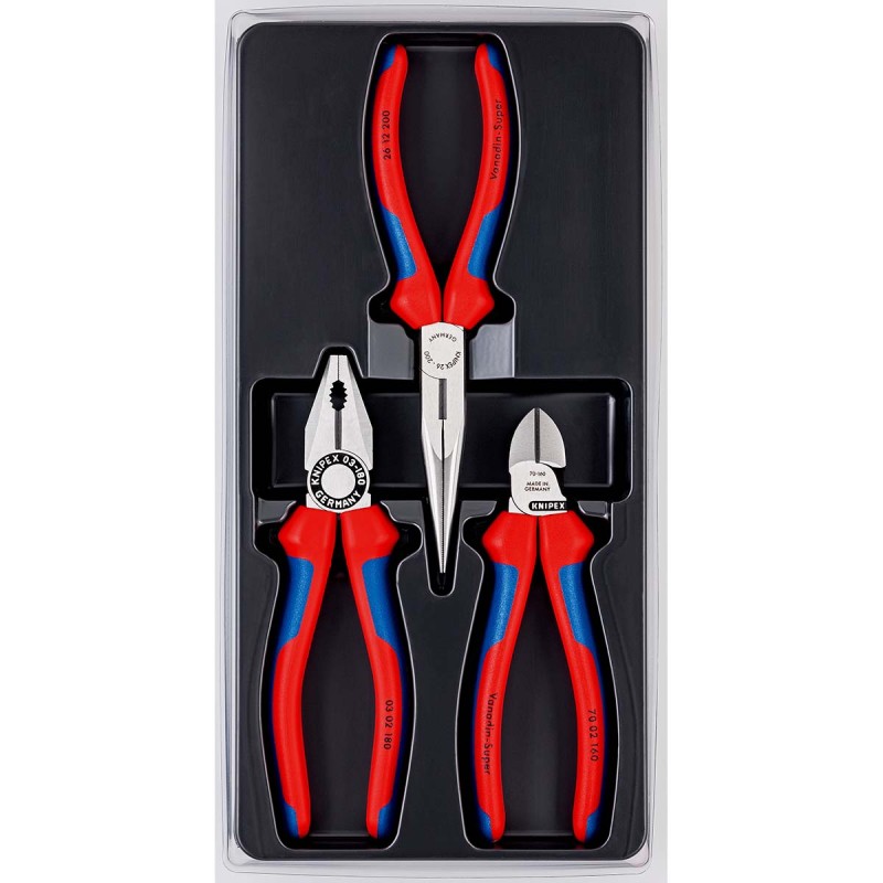 Set de clesti cu 3 piese Knipex