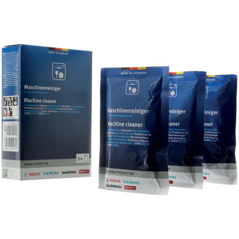 Solutie de curatat masina de spalat vase Bosch 3x 45g
