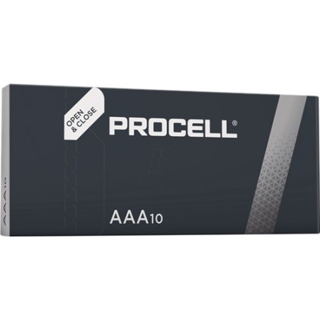 Baterie alcalina de mangan Duracell ProCell LR03 / AAA 1.5V MN2400, set 10 buc