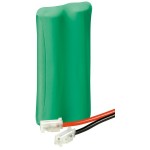 Acumulator NiMh pentru telefoane fara fir, 2.4V, 600mAh 10.1x20x43.7