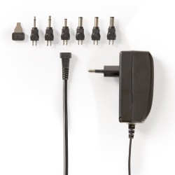 Alimentator universal in comutatie Nedis 9-24V, 6 mufe, 1A - 1.5A