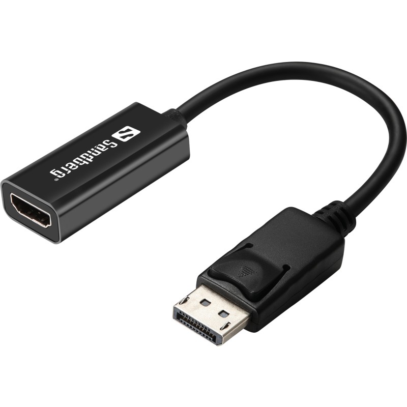 Adaptor DisplayPort 1.2 - HDMI 4K Sandberg 508-95 Adaptor DisplayPort 1.2 - HDMI 4K Sandberg 508-95