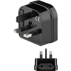 Adaptor priza EU CEE 7/16 - UK Goobay