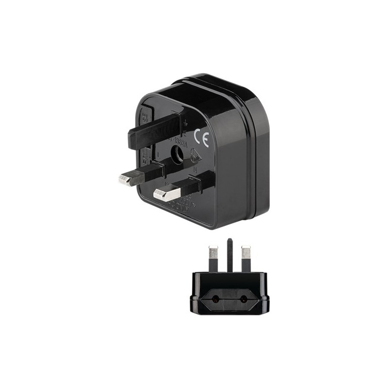 Adaptor priza EU CEE 7/16 - UK Goobay