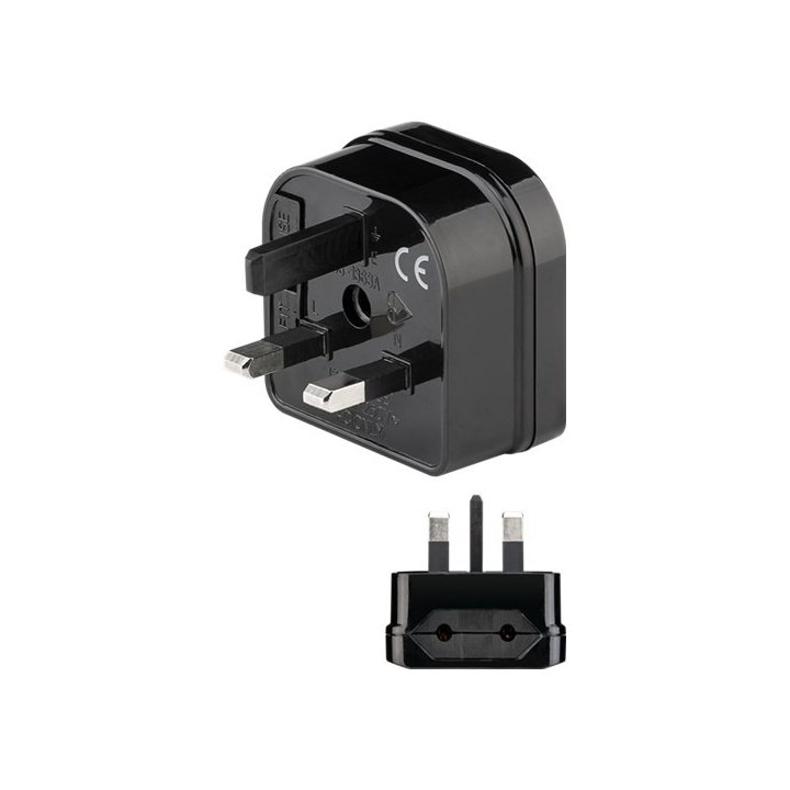Adaptor priza EU CEE 7/16 - UK Goobay