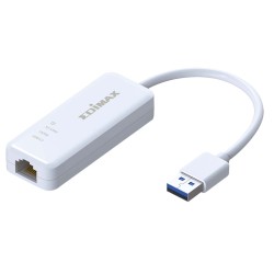 Adaptor retea USB 3.0 USB-A tata - RJ45 tata, Gigabit, alb, EU-4306 Edimax